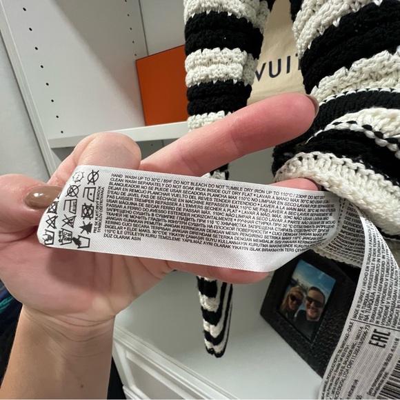 {Mango} Striped Cardigan with Jewel Buttons - Size S - Picture 12 of 12